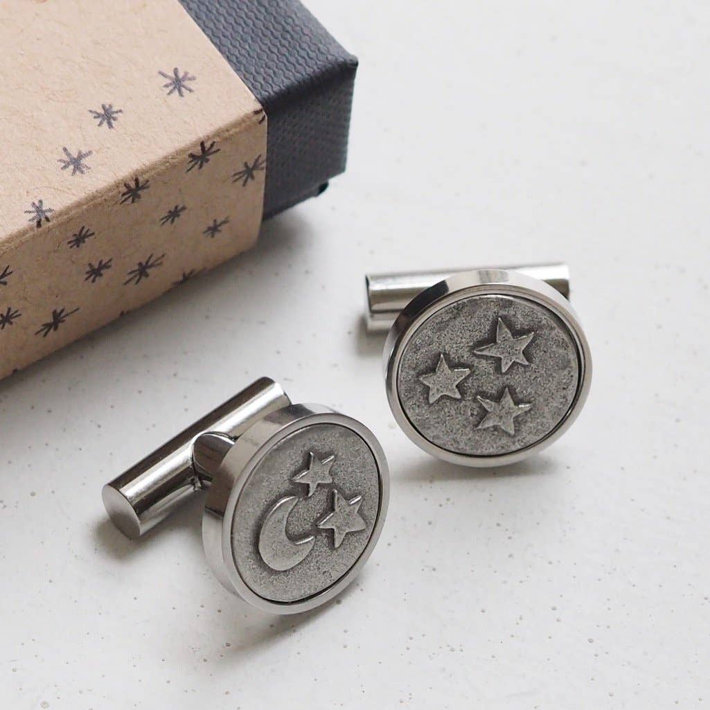 Moon and Back Cufflinks