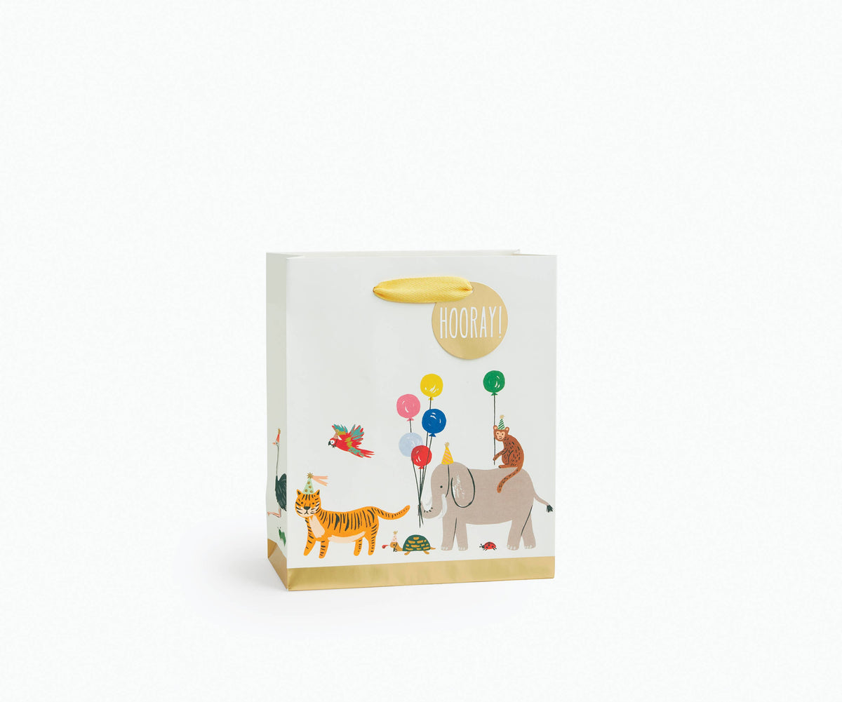 Party Animals Gift Bag:  Small or Medium