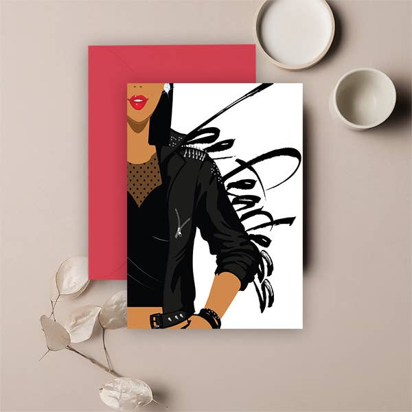 Be Fearless Greeting Card