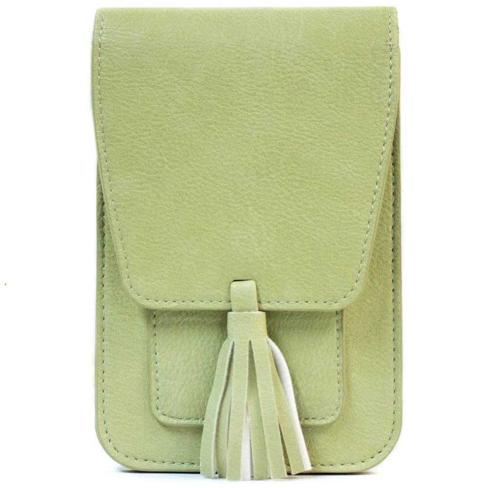 Harper Crossbody: CELERY