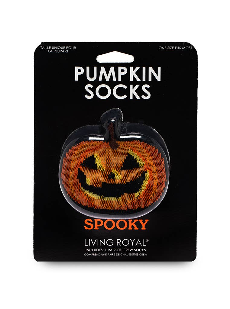 Pumpkin 3D Socks