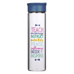 A Great Teacher Glass Water Bottle