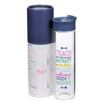 A Great Teacher Glass Water Bottle