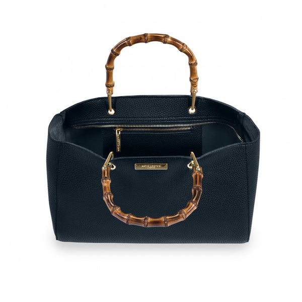 AVERY BAMBOO BAG | NAVY