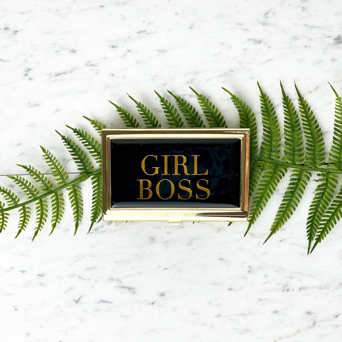 Business Card Holder "Girl Boss"