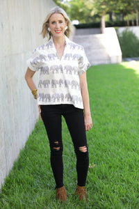 Game Day Tunic- Elephant