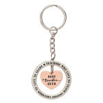 Best Teacher Ever Metal Keyring in Gift Tin