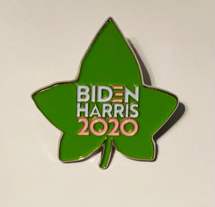 Biden Harris 2020 Ivy Leaf Pin