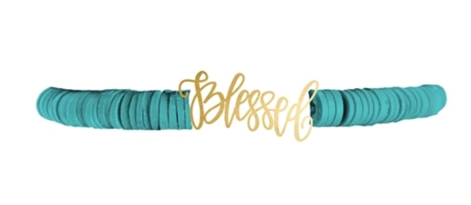 Grace, Blessed, Grateful, & Love Bracelet
