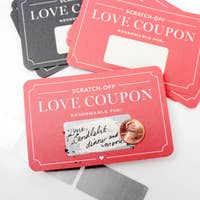 Scratch-off Love Coupons