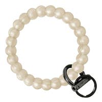 Bubble Collection Bangle and Babe Bracelet Key Ring- Pearl