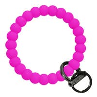 Bubble Collection Bangle and Babe Bracelet Key Ring- Deep Neon