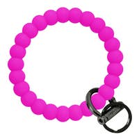Bubble Collection Bangle and Babe Bracelet Key Ring- Deep Neon