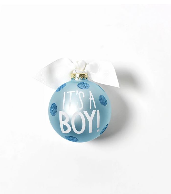 Coton Colors It's a Boy Dots Ornament