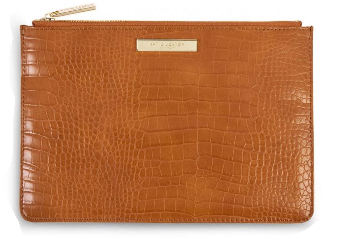 CELINA  PERFECT POUCH | COGNAC