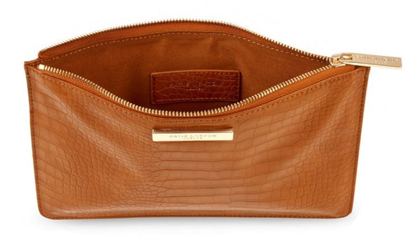 CELINA  PERFECT POUCH | COGNAC