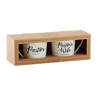 Café Mug Set - Pastor And Pastor's Wife