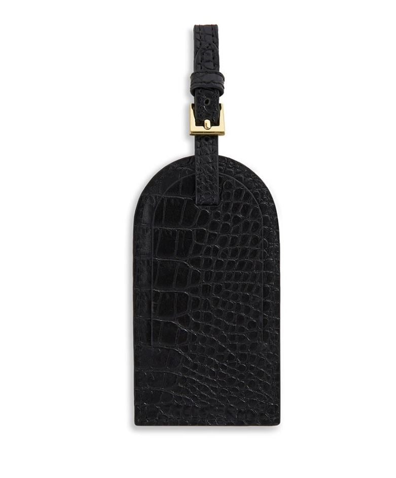 CELINA LUGGAGE TAG | BLACK