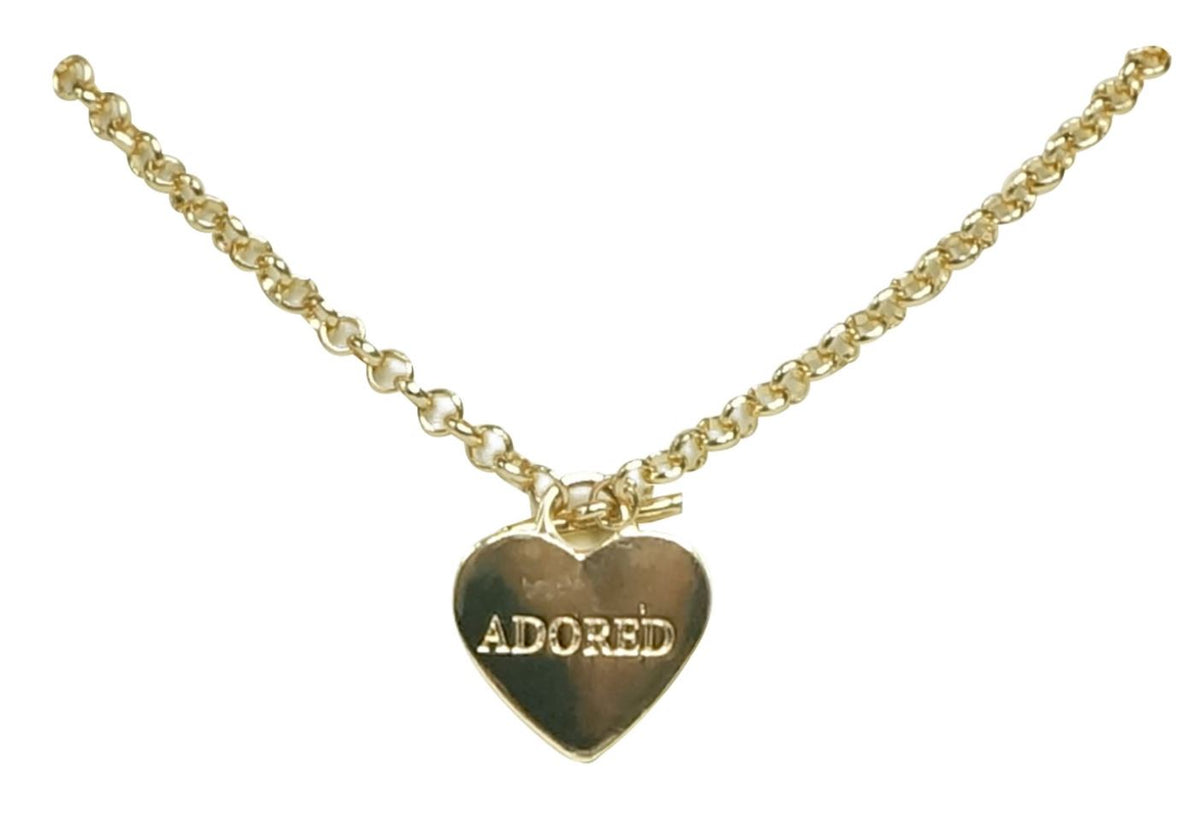 Child Necklace | Strong, Adored, & Fearless