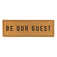 Door Mat- Be Our Guest, The House Runs on Coffee & Jesus, Faith Family & Friends