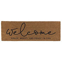 Door Mat - Welcome Grace Mercy Peace to You
