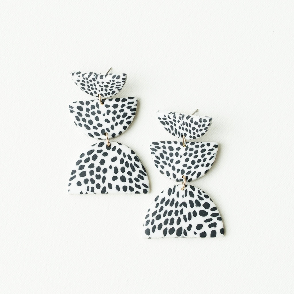 Earrings Shea  Dalmation