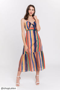 Striped Maxi Dress