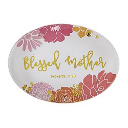 Bouquet Paperweight - Blessed Mother