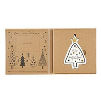 Baby's 1st Christmas Ornament - Tree Black