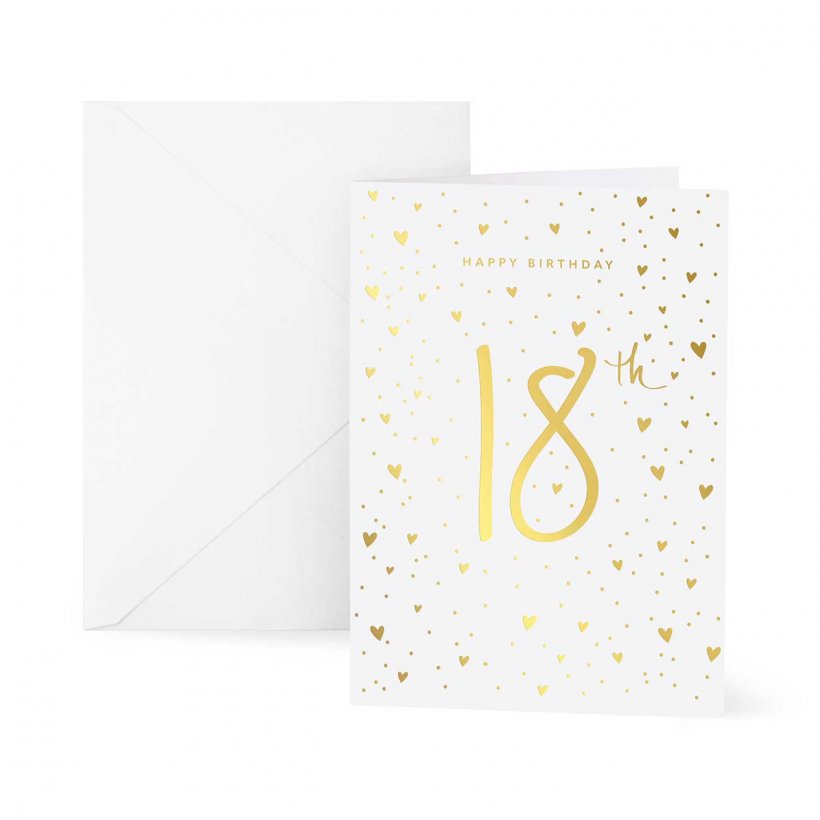 GREETINGS CARD | HAPPY 18TH BIRTHDAY
