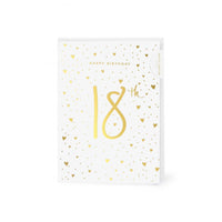 GREETINGS CARD | HAPPY 18TH BIRTHDAY