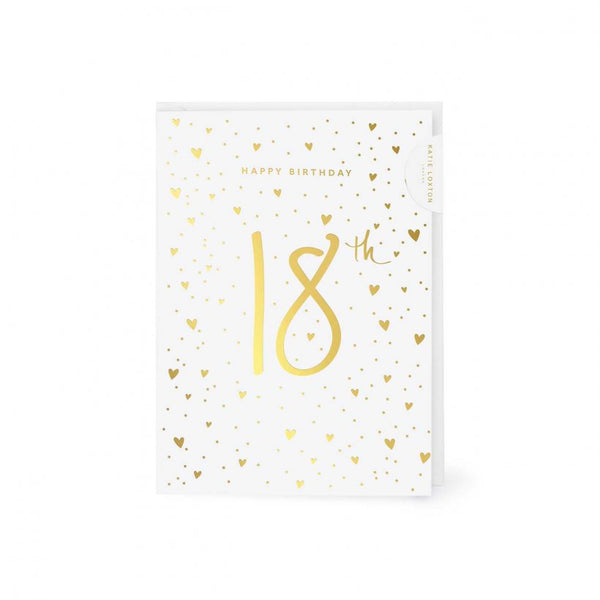 GREETINGS CARD | HAPPY 18TH BIRTHDAY