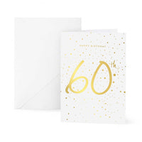 GREETINGS CARD | HAPPY 60TH BIRTHDAY