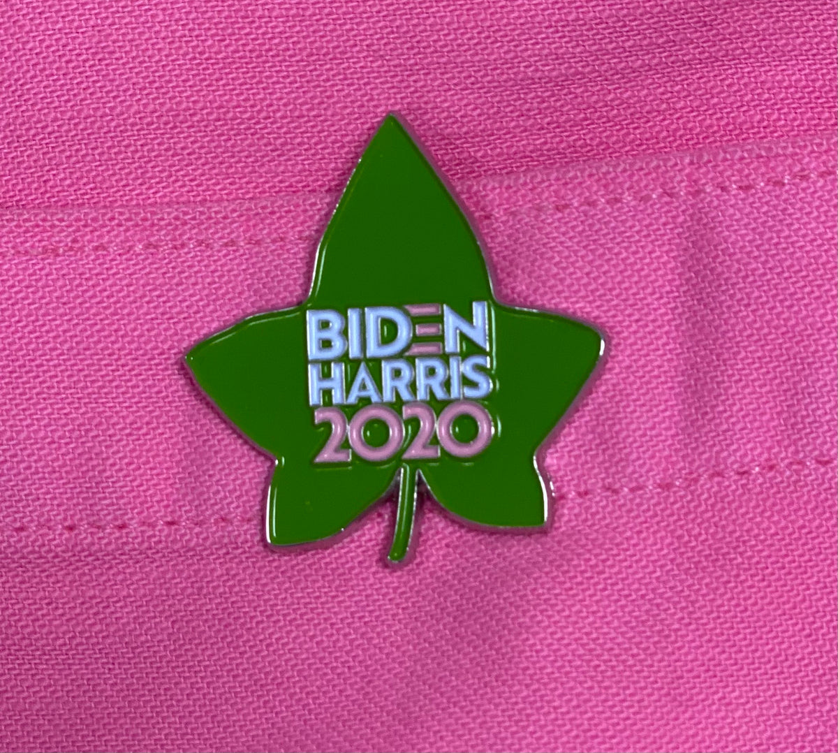 Biden Harris 2020 Ivy Leaf Pin