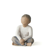 Imaginative Child Willow Tree Sculpture (darker skin tone and hair color)