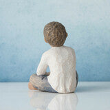 Imaginative Child Willow Tree Sculpture (darker skin tone and hair color)