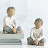 Imaginative Child Willow Tree Sculpture (darker skin tone and hair color)