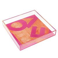Pieces of Me Lucite Tray - Love
