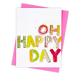 Pieces of Me Greeting Card - Oh Happy Day