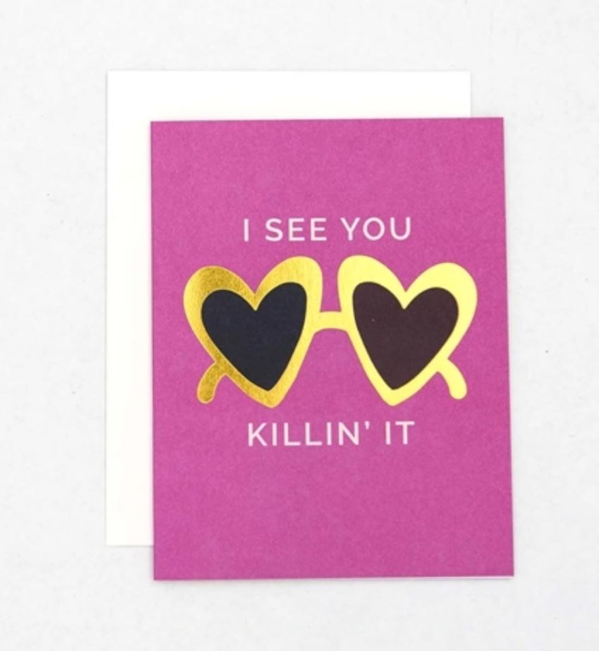 Greeting Card Killing It