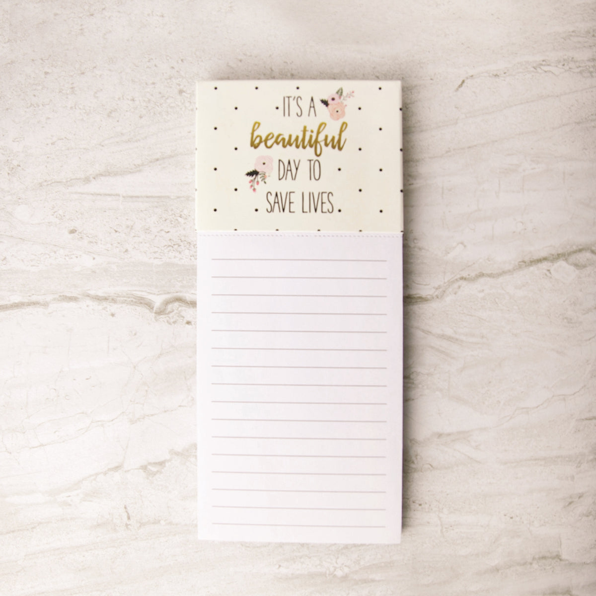 MAGNETIC NOTEPAD "BEAUTIFUL DAY"