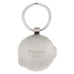 My Dad My Hero Black Metal Keyring in Gift Tin