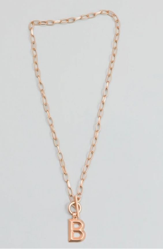 Gold  "Alphabet" Wynonna Necklace