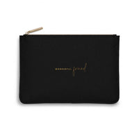 PERFECT POUCH | WONDERFUL FRIEND | BLACK