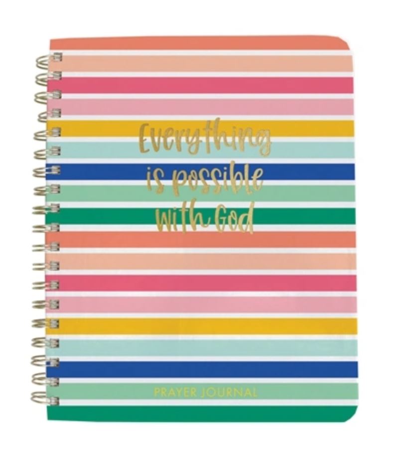 Prayer Journal Multistripe