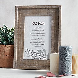 Pastor Appreciation Wall Art-Framed - Pastor