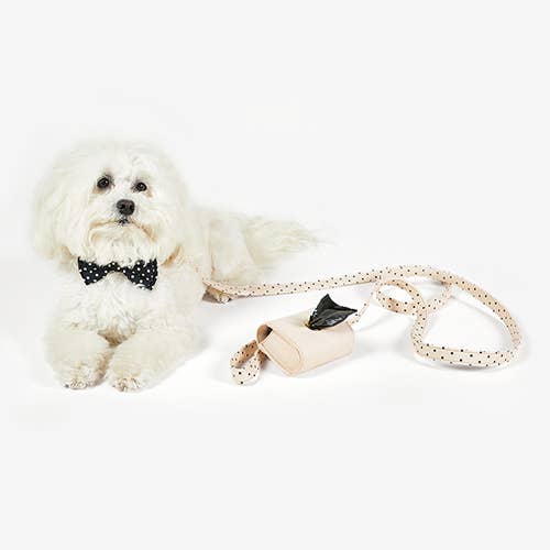 Pet Bow Ties-Black Polka Dot