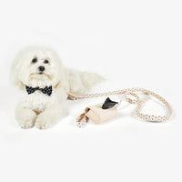 Pet Bow Ties-Black Polka Dot