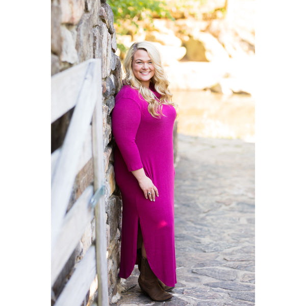 Casey Cowl Neck Maxi Dress