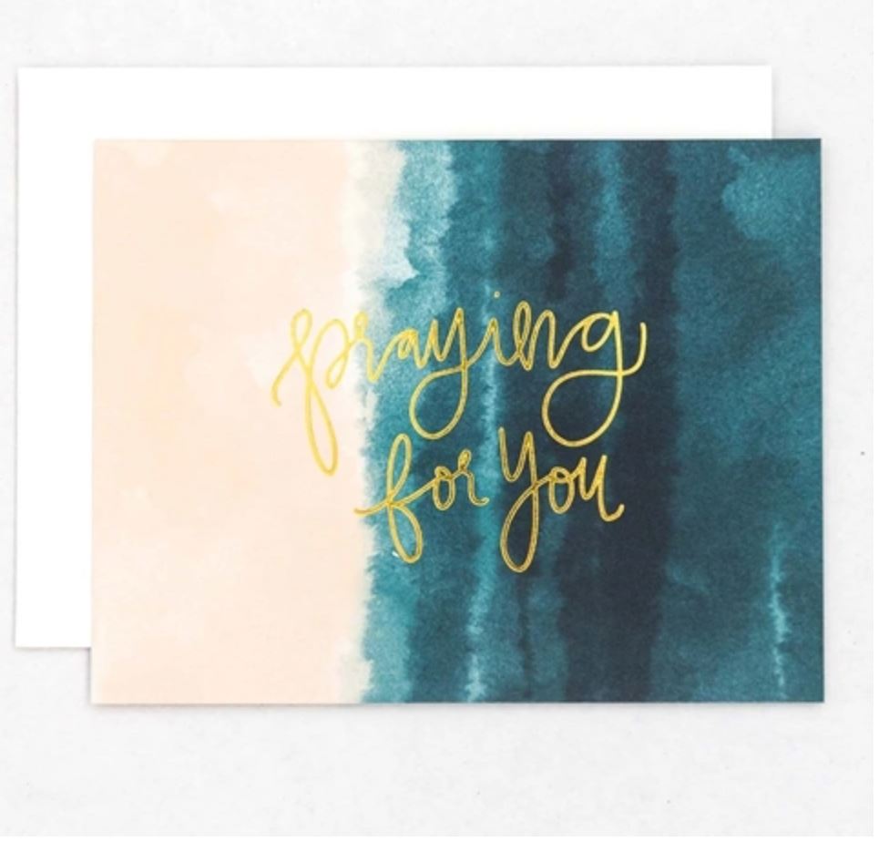 Praying for You Greeting Card